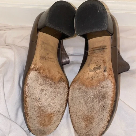 rag and bone Leather Silver Booties (Made in Italy) - Picture 13 of 13